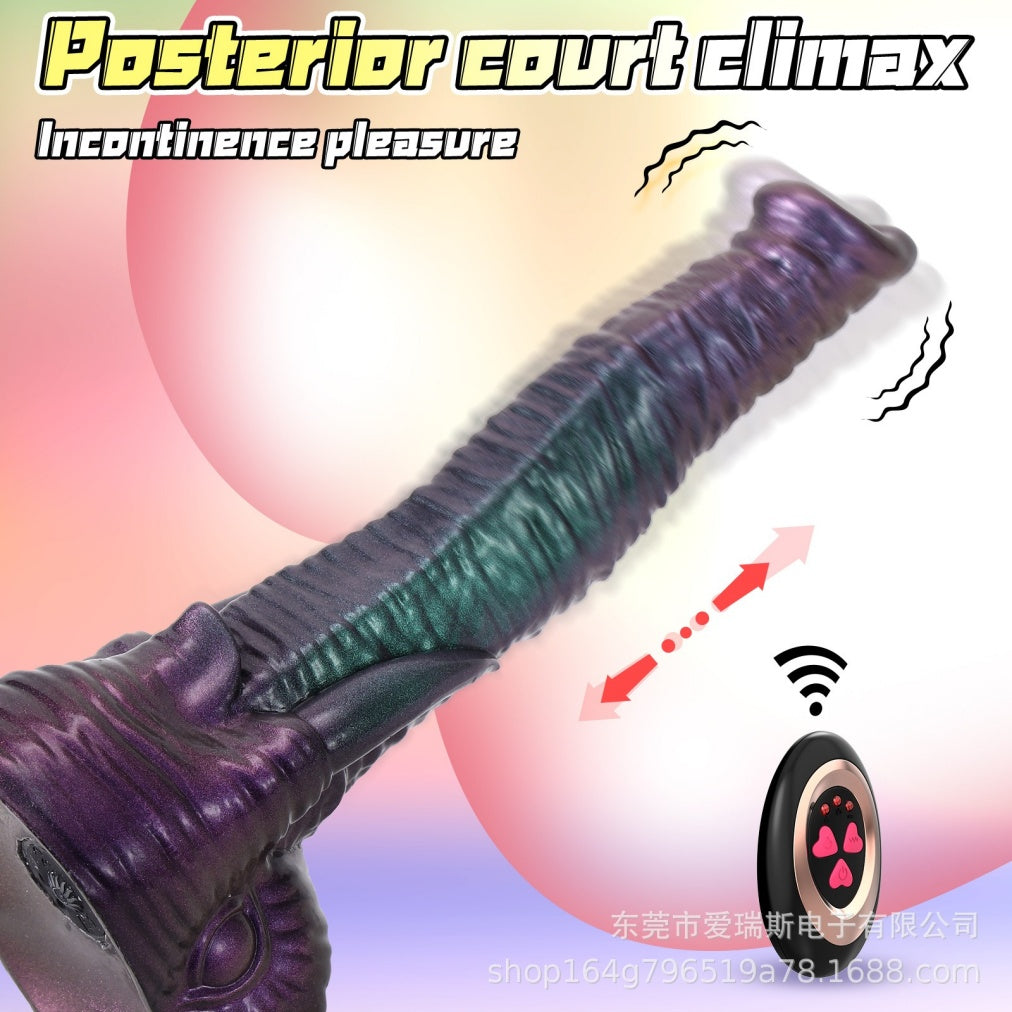 Elefantenrüssel Fantasie Vibrator Dildo – 42° Heizung Fernbedienung G-Punkt & Analsex Spielzeug | Domlust
