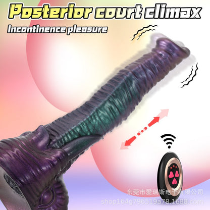 Elefantenrüssel Fantasie Vibrator Dildo – 42° Heizung Fernbedienung G-Punkt & Analsex Spielzeug | Domlust
