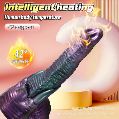 Elefantenrüssel Fantasie Vibrator Dildo – 42° Heizung Fernbedienung G-Punkt & Analsex Spielzeug | Domlust