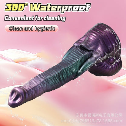 Elefantenrüssel Fantasie Vibrator Dildo – 42° Heizung Fernbedienung G-Punkt & Analsex Spielzeug | Domlust