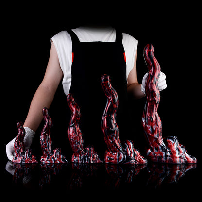 Black Tiger Monster Dildo Frauen Masturbieren Sexspielzeug - Fantasy Silikon Pegging Sexuell