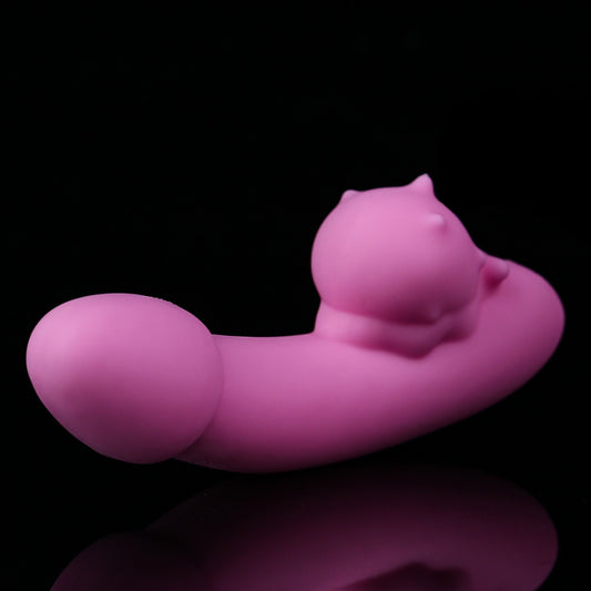 SULA Fantasy Vibrateur en silicone pour point G - Stimulation clitoridienne multisensorielle et massage sexuel