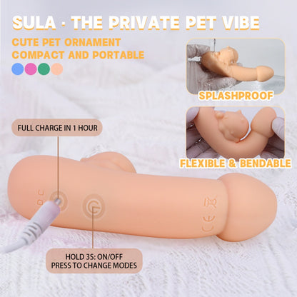 SULA Fantasy Silikon-G-Punkt-Vibrator – Multisensorische Klitorisstimulation & sexuelle Massage
