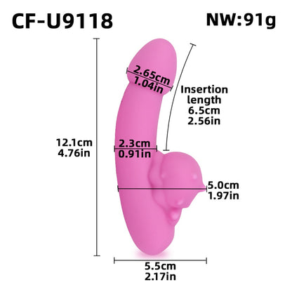 SULA Fantasy Silikon-G-Punkt-Vibrator – Multisensorische Klitorisstimulation & sexuelle Massage