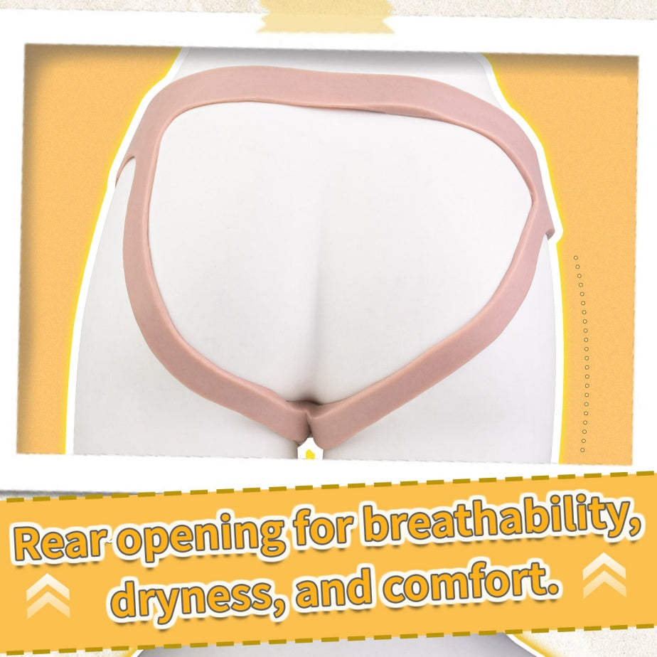 Culottes Xiaowei en silicone avec vagin artificiel – Vagin artificiel portable | Sous-vêtement avec vagin artificiel réaliste