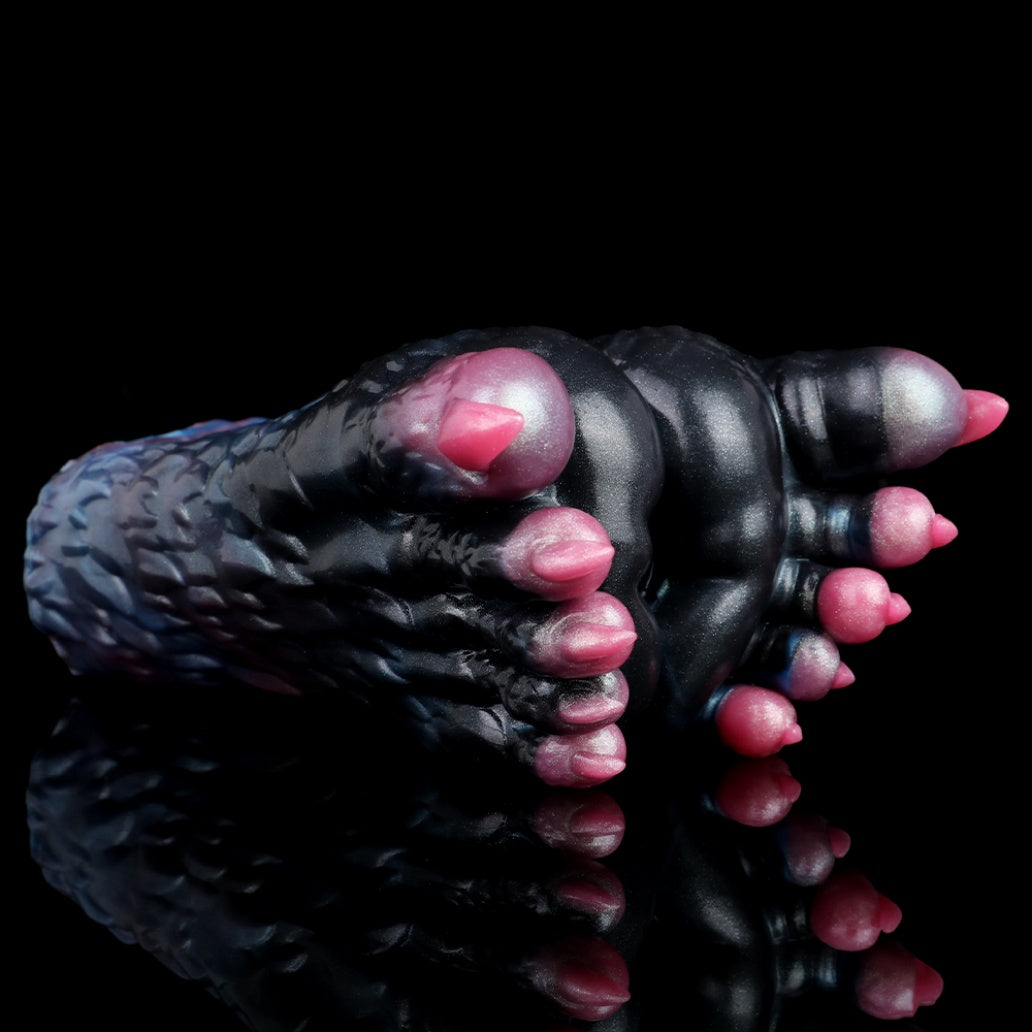 Fantasy Creature Paws Mini Sex Doll - Alien Footjob Silicone Pocket Pussy Experience