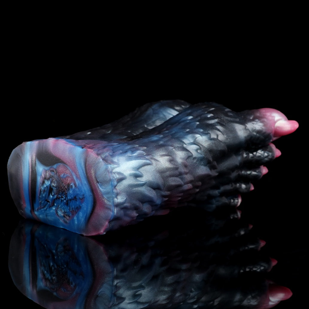 Fantasy Creature Paws Mini Sex Doll - Alien Footjob Silicone Pocket Pussy Experience