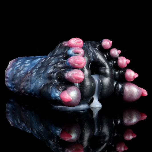 Fantasy Creature Paws Mini Sex Doll - Alien Footjob Silicone Pocket Pussy Experience