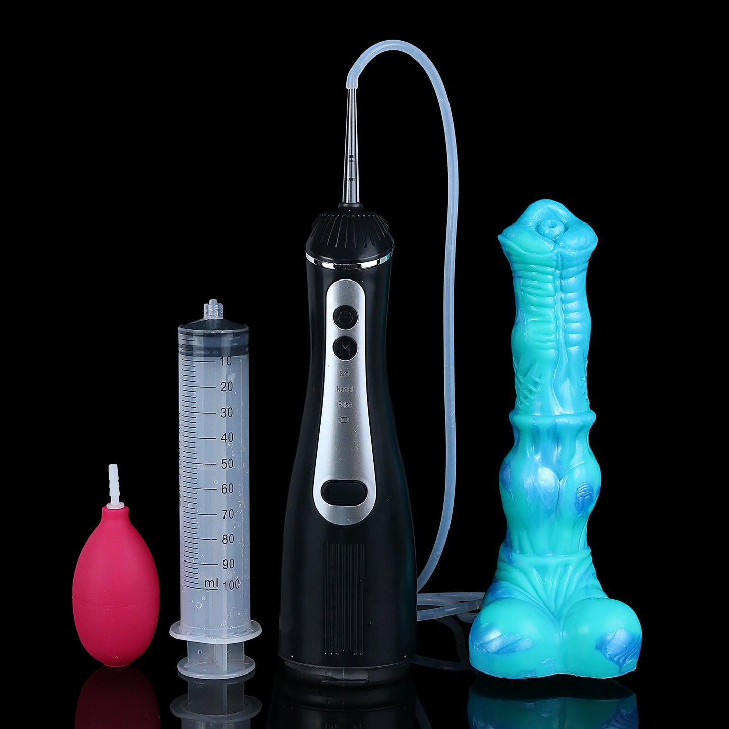 Fantasy Horse Dildo with Squirt Function – Creature Cock Ejaculating Silicone & Suction Cup