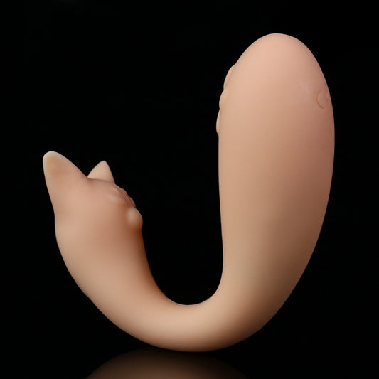 Vibrateur ELI en silicone de qualité médicale, stimulateur du point G et du clitoris, et sextoy de massage orgasmique pour femmes.