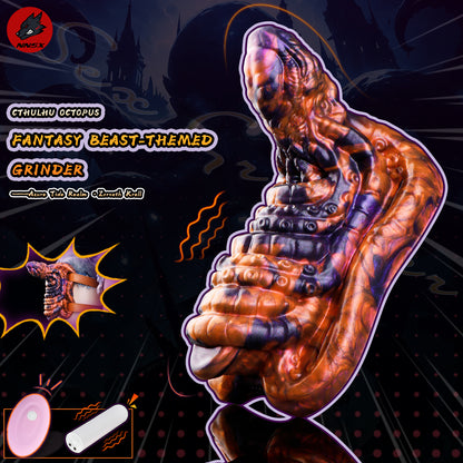 Zorvath Krell Cthulhu Vibrating Fantasy Sex Grinder – Wearable Silicone Grinding Sex Toy | Domlust