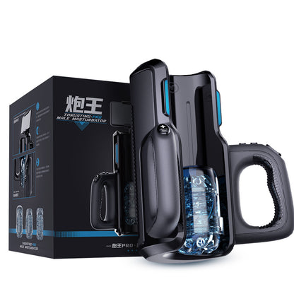 Machine sexuelle Masturbador masculin - Jouet sexuel masculin télescopique automatique avec support pour téléphone portable