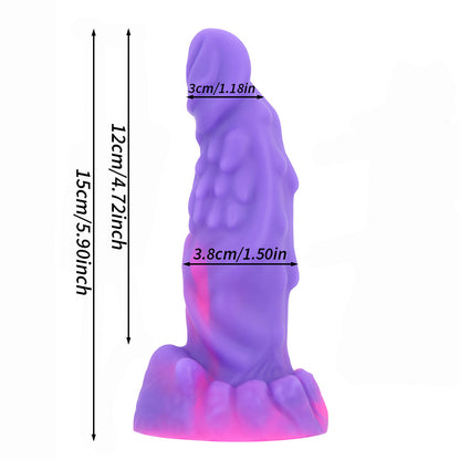 Exotic Dragon Monster Dildo - Silicone Suction Cup Butt Plug G Spot Prostate Toy
