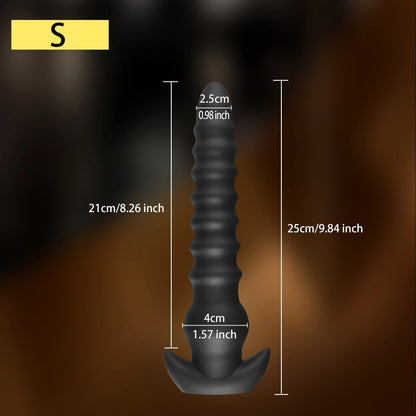 Riesige Analkugeln, Butt Plug – Analdildo mit großen Fäden aus Silikon, Sexspielzeug für Frauen und Männer