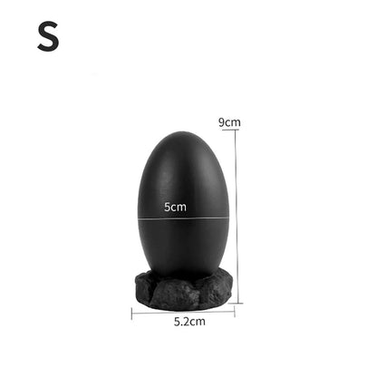 Gode ​​anal en silicone souple - Jouets pour adultes dilatateur de plug anal en forme d'œuf de dragon réaliste