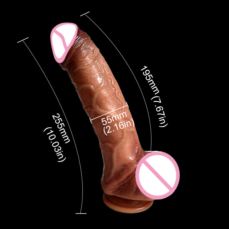 Huge Realistic Anal Dildo Butt Plug - Silicone Suction Cup Dildos Vaginal Anal Sex Toy