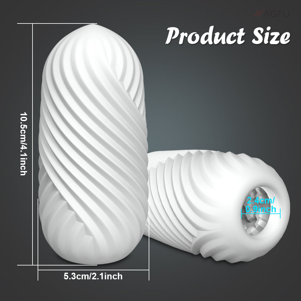 Silicone Pocket Pussy Cock Sleeve - Lifelike Vagina Penis Masturbation Cup Sex Toys for Men