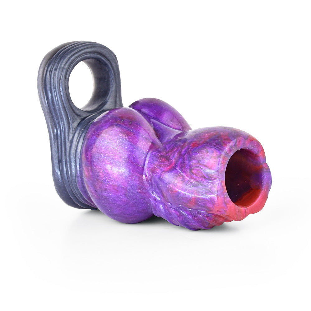 Monsterdildo Penisring Penishülle Sexspielzeug für Männer - Beast Penisvergrößerer Kondom