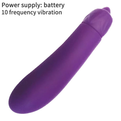 Auberginen-G-Punkt-Vibrator – Domlust Analdildo, vibrierender Analplug