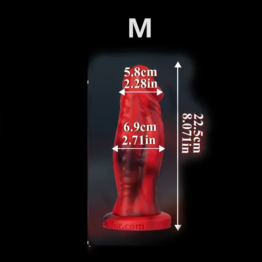 Monster-Analdildo-Sexspielzeug – Große Drachendildos aus Silikon, Analplug, Vagina- und Analstimulation