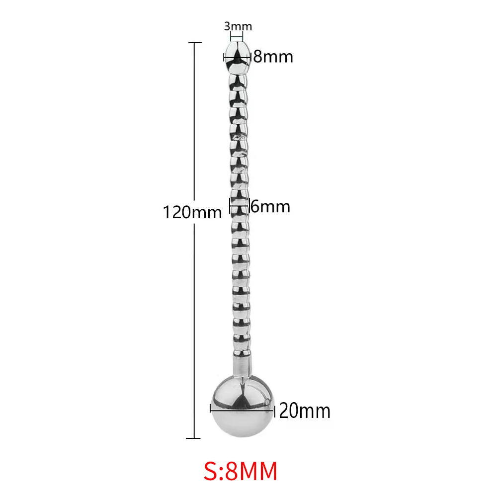 Metall-Dildo-Penis-Plug Edelstahl-Pferdeaugen-Stick-Penis, der mnnl Domlust Metall-Dildo-Penis-Plug Edelstahl-Pferdeaugen-Stick-Penis, der mnnl Domlust