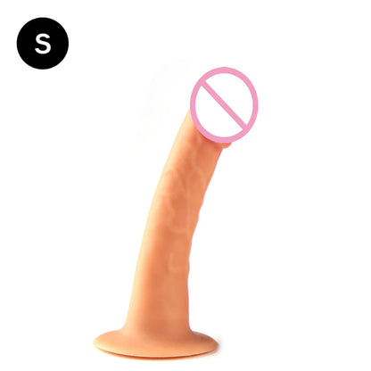 Gode ​​anal en forme de doigt - Petit gode en silicone souple Plug anal
