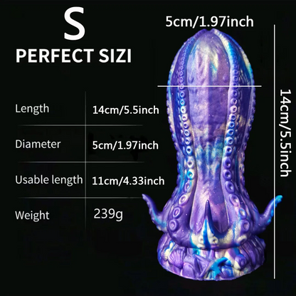 Fantasy Monster Dildo Butt Plug - Exotic Starry Silicone Anal Dildos V Domlust Fantasy Monster Dildo Butt Plug - Exotic Starry Silicone Anal Dildos V Domlust