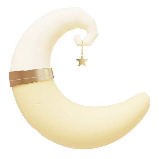 Moon Clit Stimulator G Spot Vibrator - Clitoral Sucking Vibrating Anal Dildo Female Sex Toy