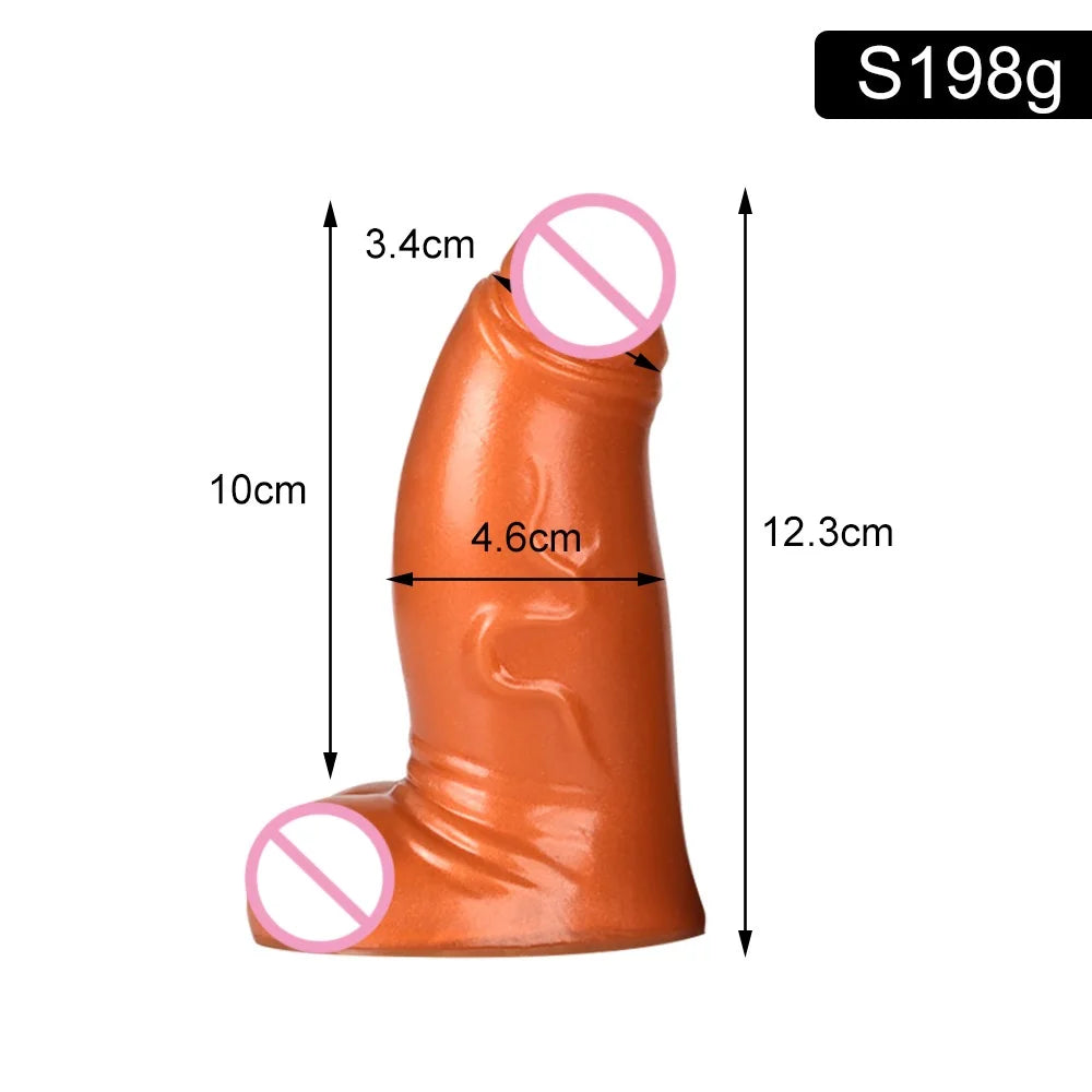 Realistischer Anal Butt Plug Dildo Mit Saugnapf, TPE, Verschiedene Gren (Big/Large/Medium/Small) Realistischer Anal Butt Plug Dildo Mit Saugnapf, TPE, Verschiedene Gren (Big/Large/Medium/Small)