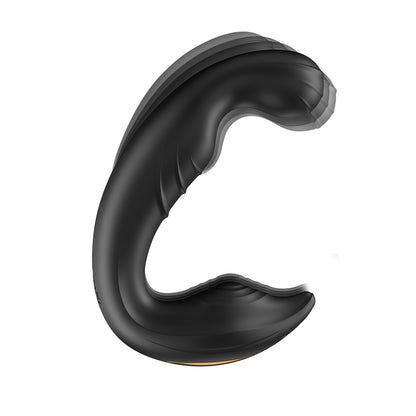 Prostatamassagegerät mit Fernbedienung und Fingerschlagfunktion – Anal-Klitorisstimulator mit zwei Enden