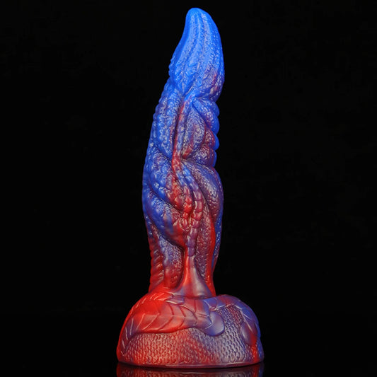 Gode ​​Monstre Exotique - Plug Anal Gode Silicone Design Dragon Réaliste - Dolust