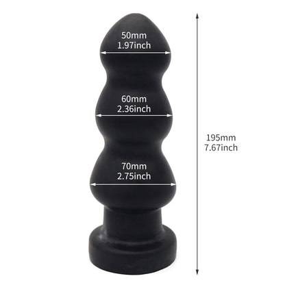 Gros gode anal godemichet anal - Plug anal en silicone de qualité supérieure dilatateur jouets sexuels pour femmes