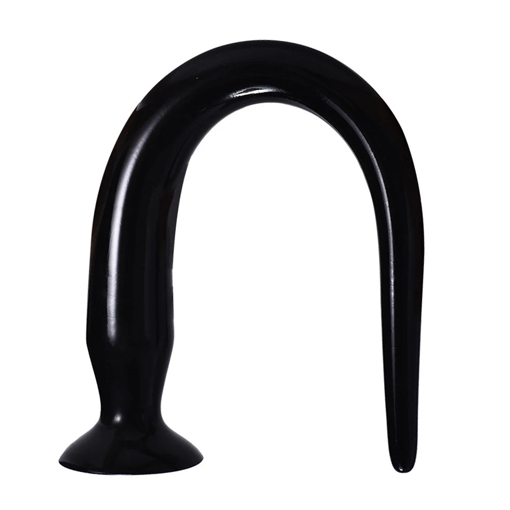 Silicone Anal Dildo Butt Plug - 20 inch Long Tail Anal Dilator G Spot Stimulator Prostate Milk