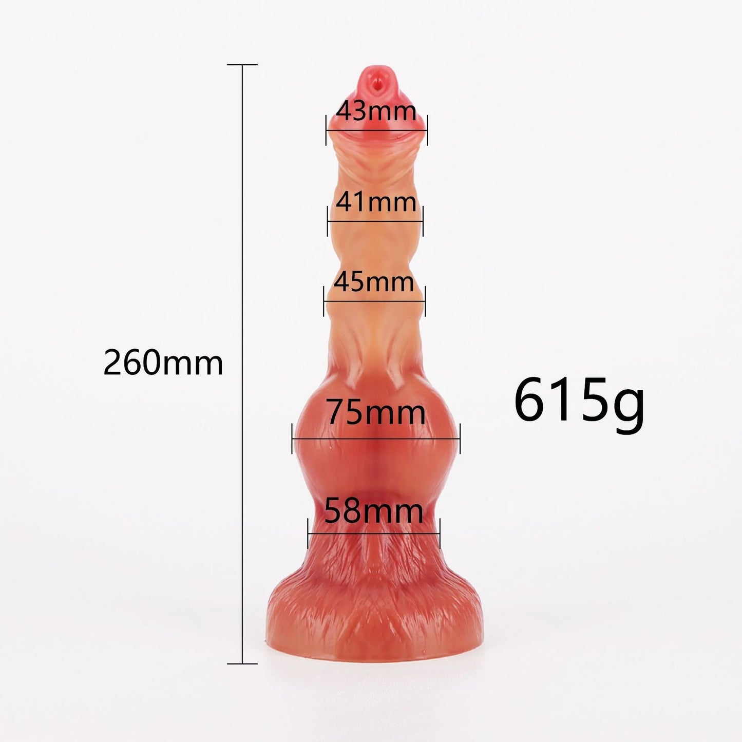 Monster Dildo Butt Plug - Fantasy Animal Silicone Anal Dildo Vaginal Sex Toys