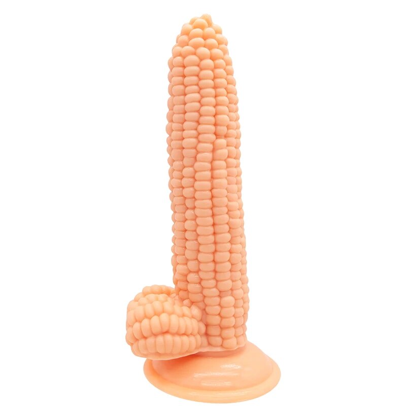 Fantasy Anal Dildo Butt Plug - Exotic Realistic Corn Dildo Silicone Anal Sex Toys