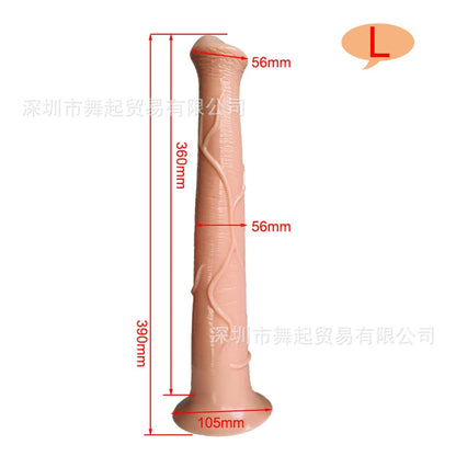 Langer Pferdedildo-Buttplug – realistisches Tier-Analdildo-Sexspielzeug für Männer und Frauen