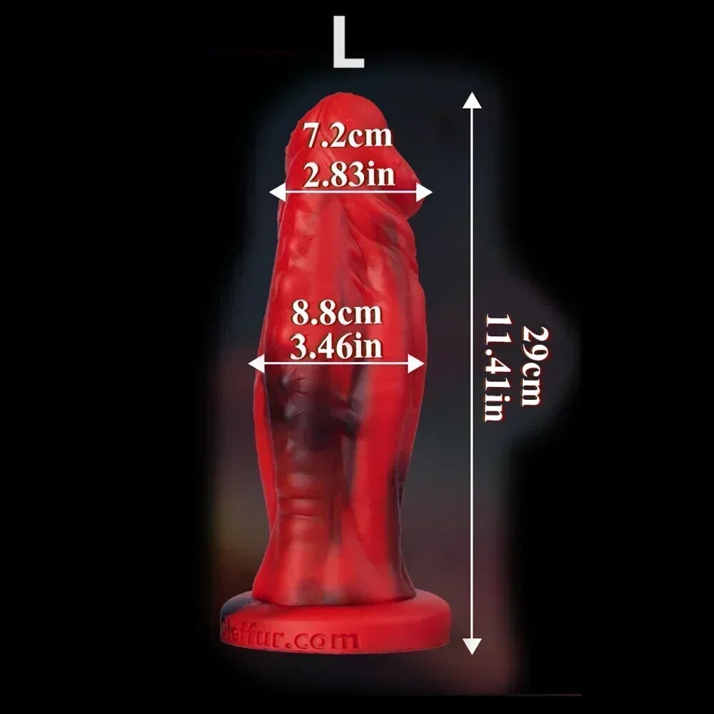 Monster-Analdildo-Sexspielzeug – Große Drachendildos aus Silikon, Analplug, Vagina- und Analstimulation
