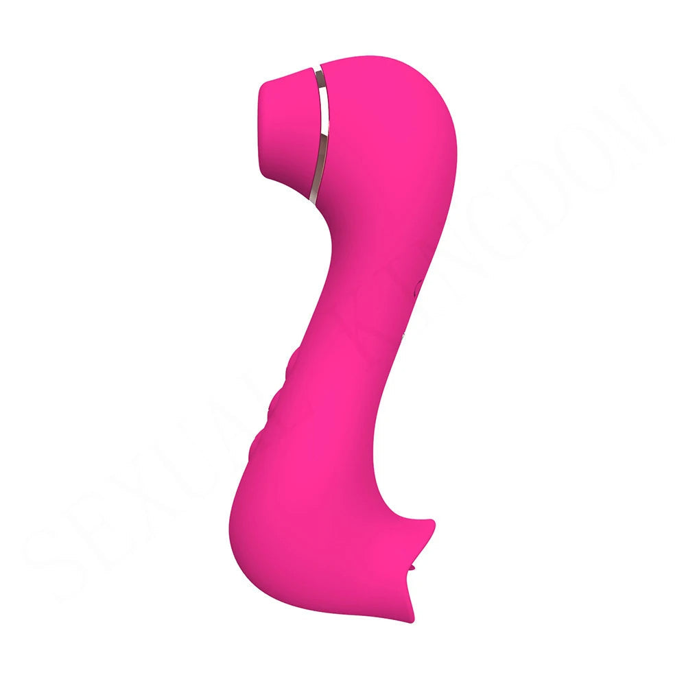 Sucking Vibrator - Tongue Licking Oral Sex Toys for Women Nipple Clamps Clitoral Stimulation