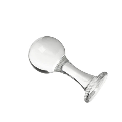 Glass Dildo Butt Plug - 40-60mm Big Ball Pyrex Crystal Anal Plug Sex T Domlust Glass Dildo Butt Plug - 40-60mm Big Ball Pyrex Crystal Anal Plug Sex T Domlust