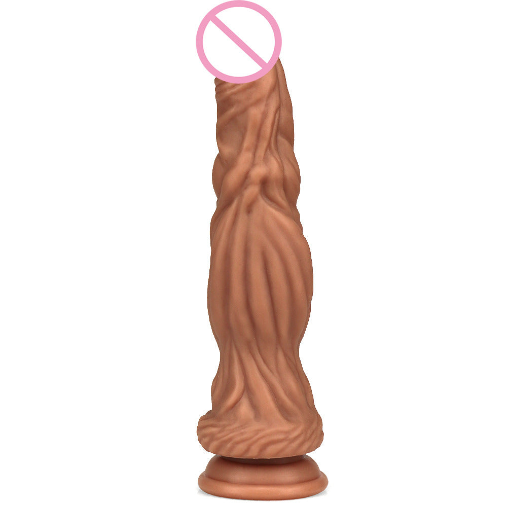 Riesiger Analdildo aus Silikon - Fantasy Monsterdildo Vaginaler Prostatamassager