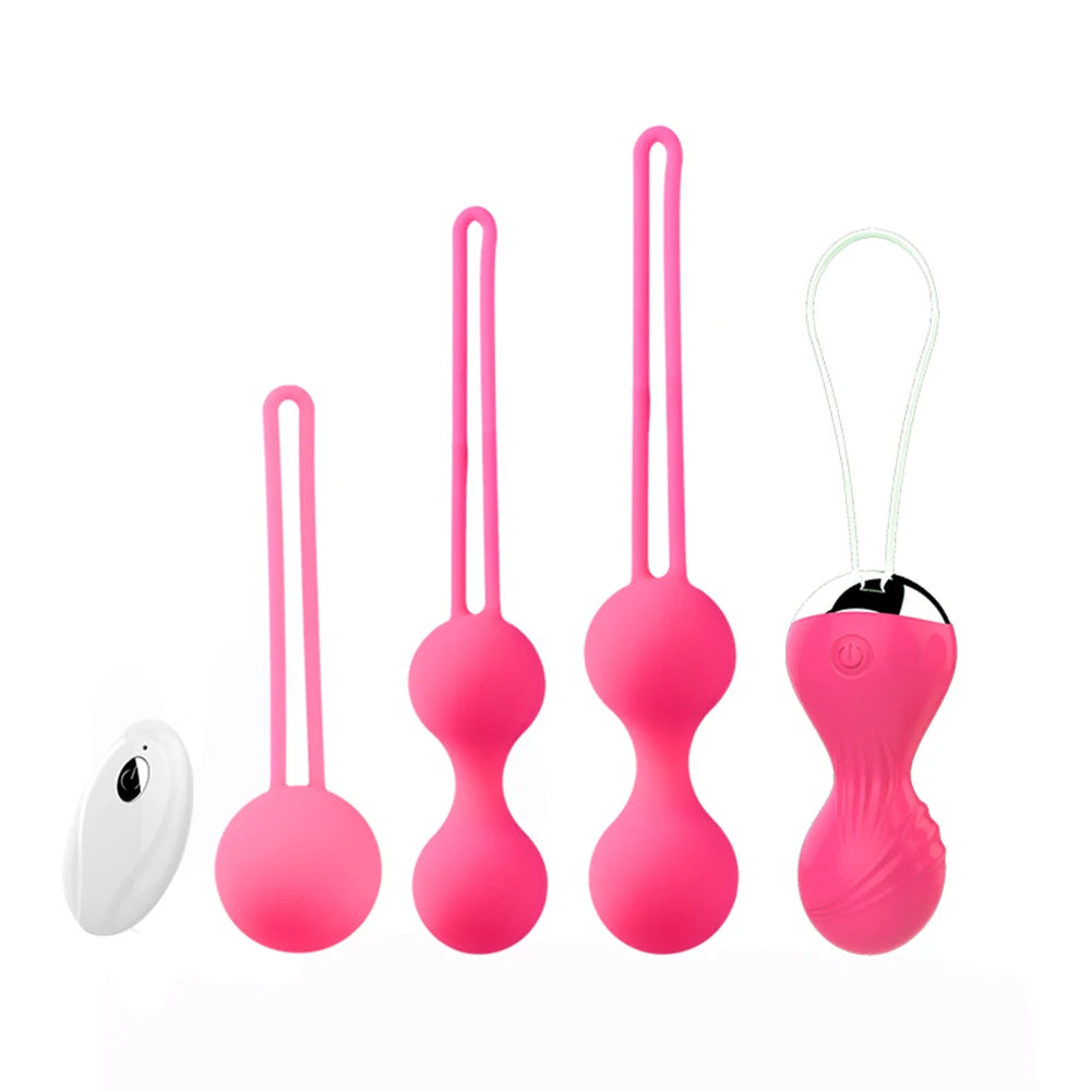 Ferngesteuerter Kegal-Ball – vibrierendes Höschen-Ei, Beckenmuskel-Sexspielzeug für Frauen