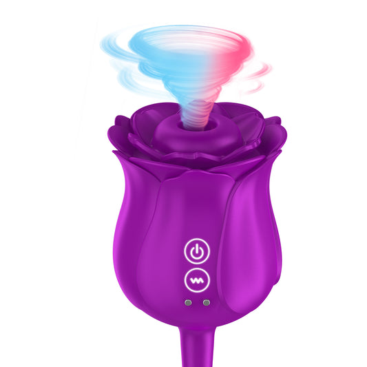 Nipple Clit Sucking Stimulator Rose Toys - Fantasy Petal Women Vibrator Gifts