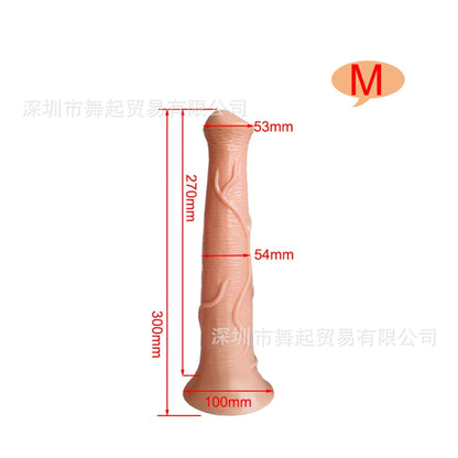 Langer Pferdedildo-Buttplug – realistisches Tier-Analdildo-Sexspielzeug für Männer und Frauen