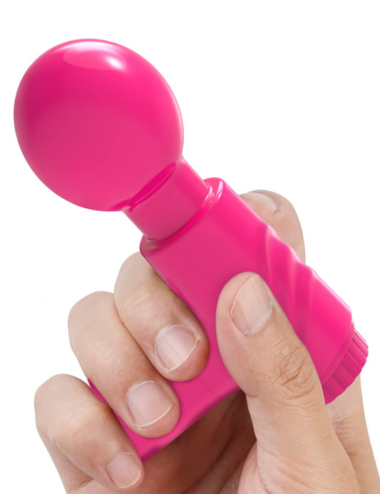 Massage Gun Magic Wand Vibrator - Pocket Powerful Nipple Clit Stimulator Sex Toy for Women