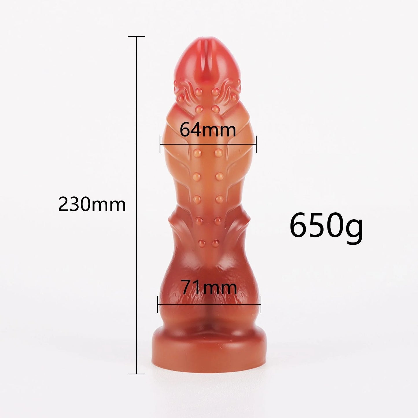 Monster Dildo Butt Plug - Fantasy Animal Silicone Anal Dildo Vaginal Sex Toys