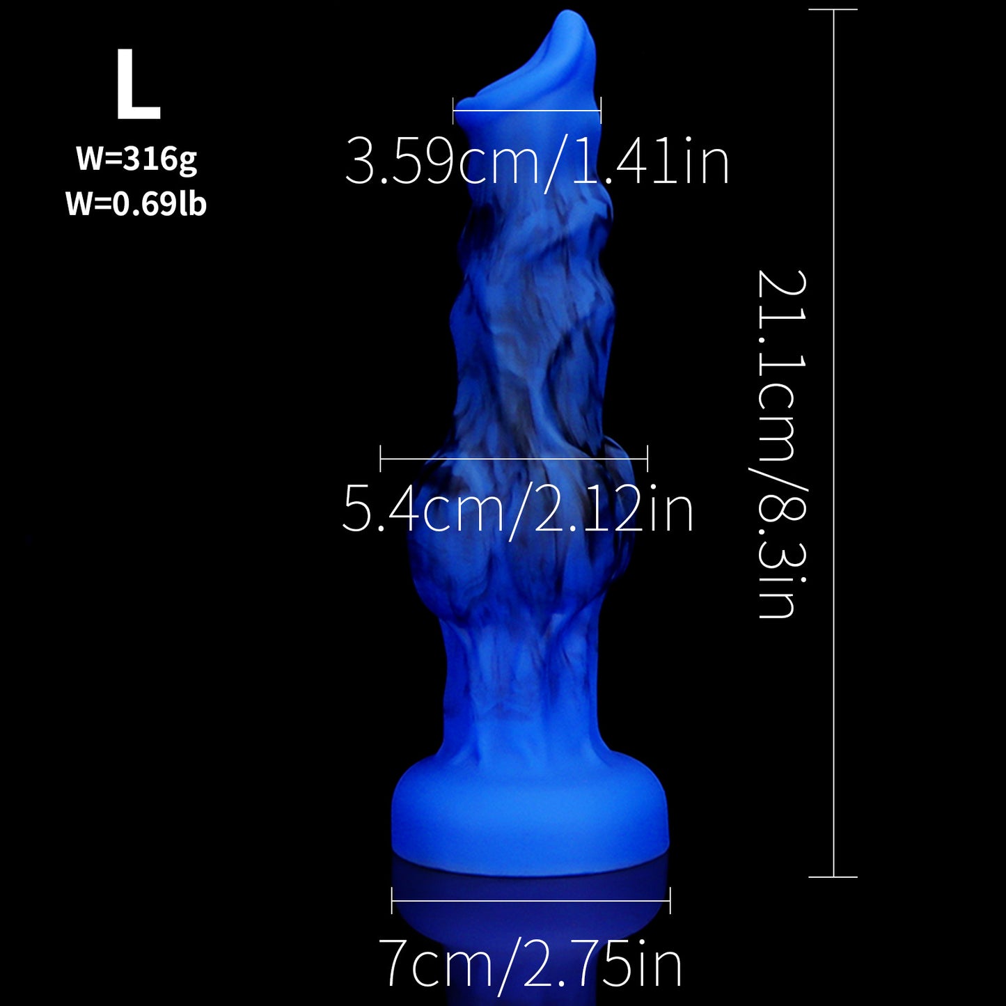 Wolf Animal Dildos Butt Plug - Realistic Monsterdildo Vaginal Anal Dildo SexToy Store