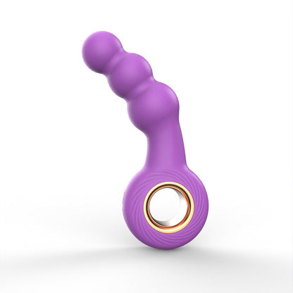 Anal Beads Prostate Massager - Handheld Vibrating Dildo G Spot Anal Vibrator