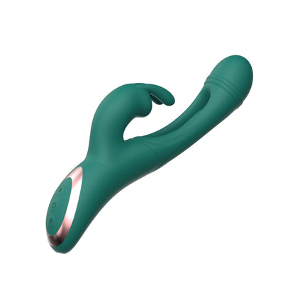 Rabbit Clitoral G Spot Vibrator - Vibrating Dildo Tickle Flapping Prostate Massager