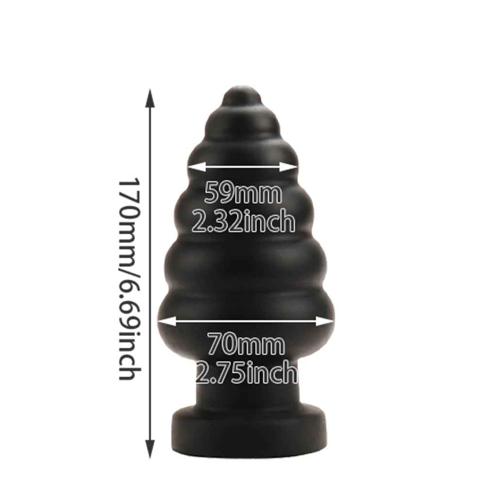 Gros gode anal godemichet anal - Plug anal en silicone de qualité supérieure dilatateur jouets sexuels pour femmes