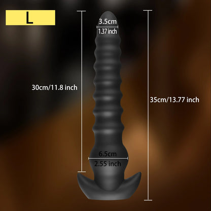 Riesige Analkugeln, Butt Plug – Analdildo mit großen Fäden aus Silikon, Sexspielzeug für Frauen und Männer